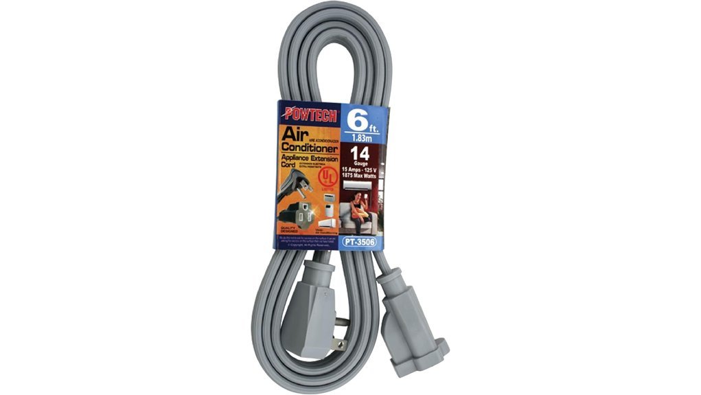 durable 6 foot appliance cord