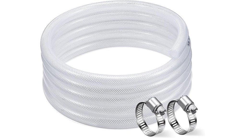 durable clear pvc tubing