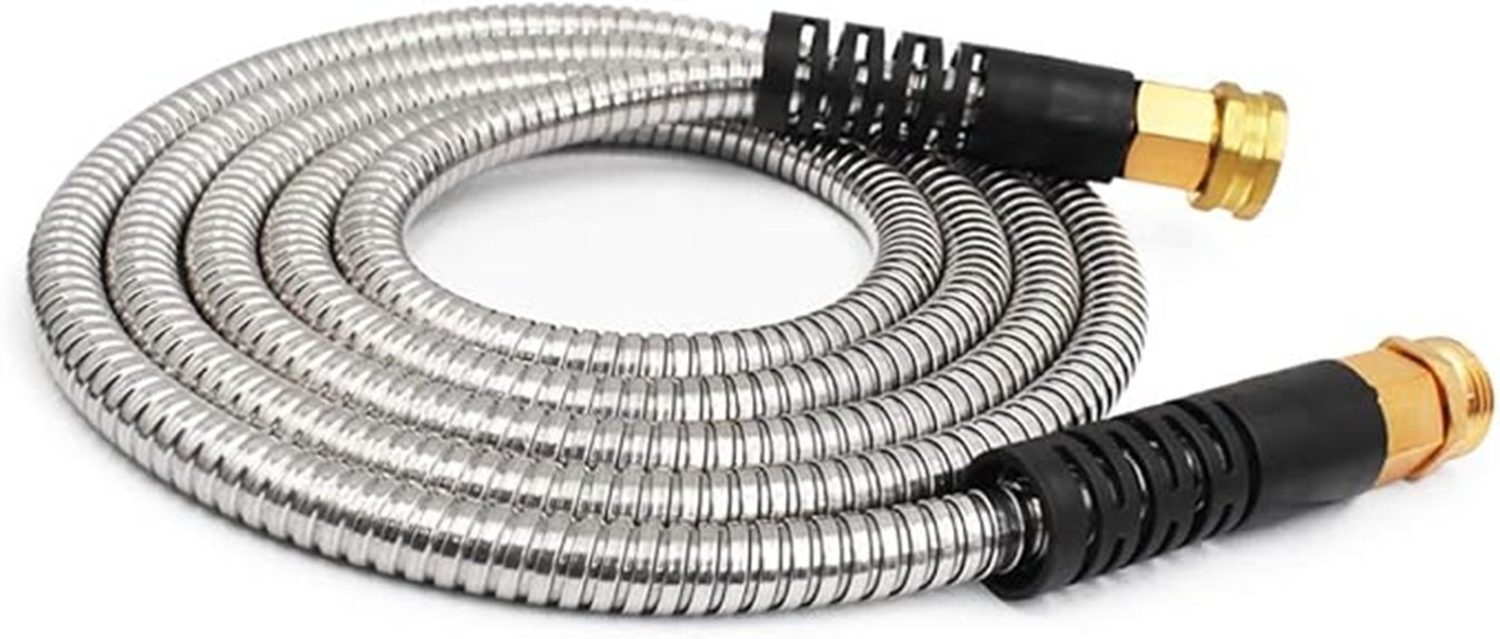 durable metal garden hose