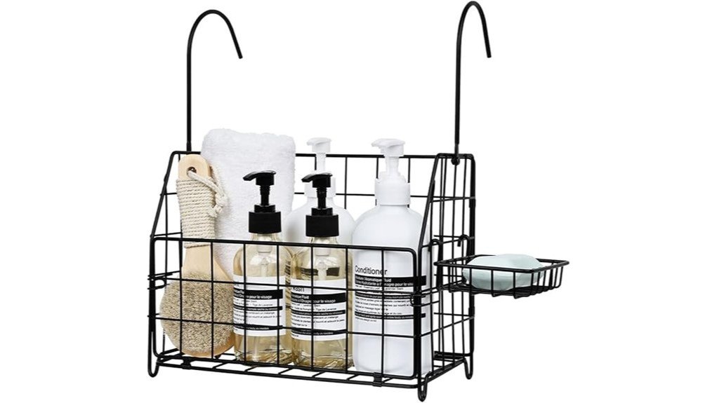 durable rustproof shower organizer