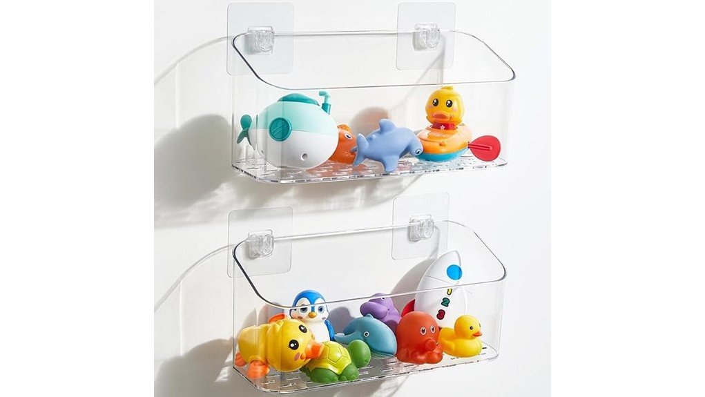 effective bath toy organizer