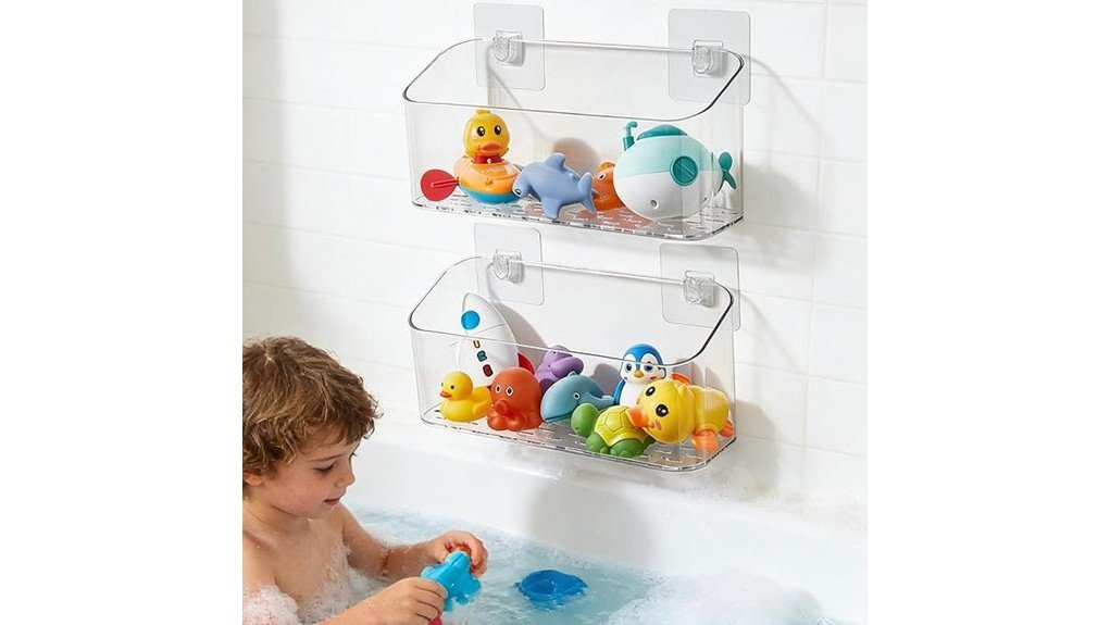 effective bath toy storage