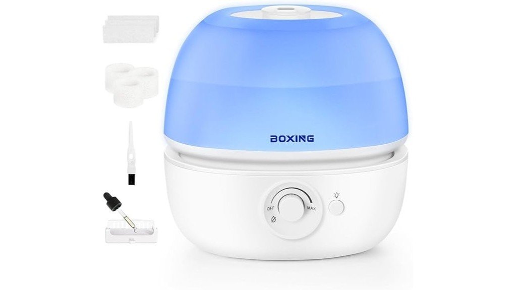 effective top fill humidifier