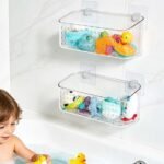 efficient bath toy organization