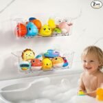 efficient bath toy storage