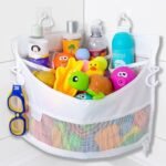 efficient bath toy storage