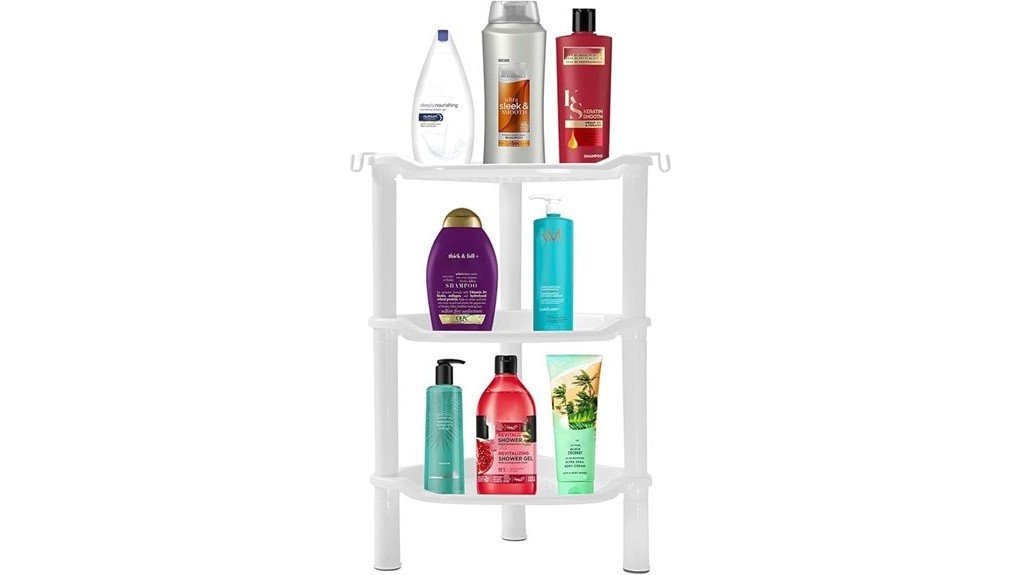 efficient bathroom storage solution