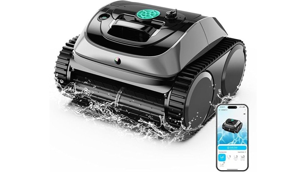 efficient cordless pool cleaning