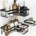 efficient corner shower storage