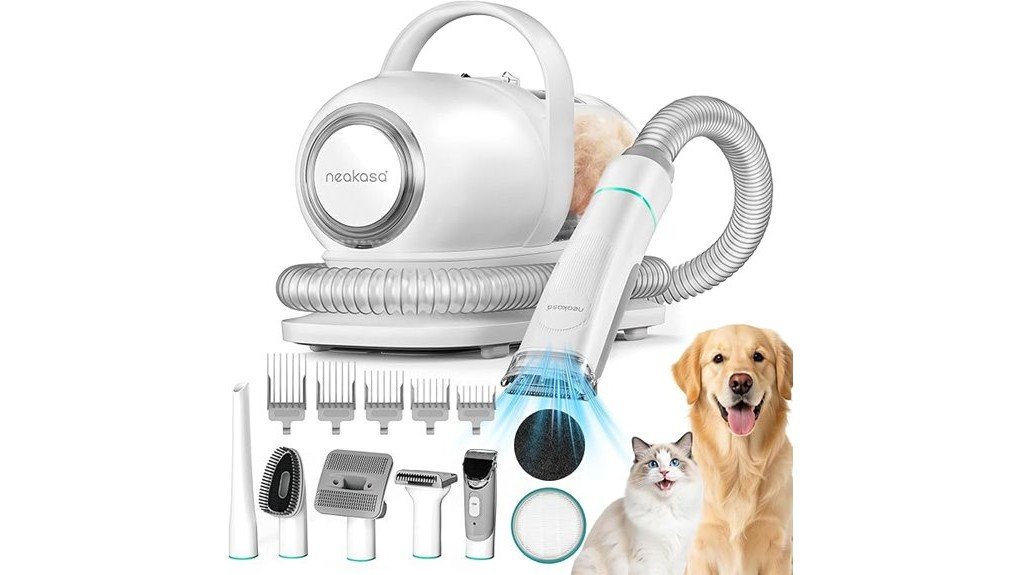 efficient dog grooming vacuum