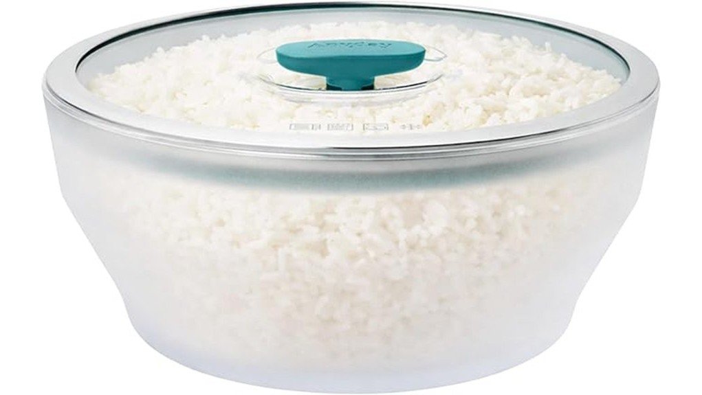 efficient microwave rice cooking