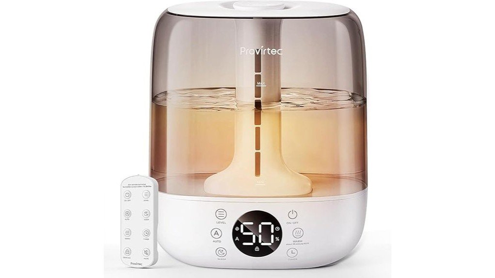 efficient self cleaning humidifier technology