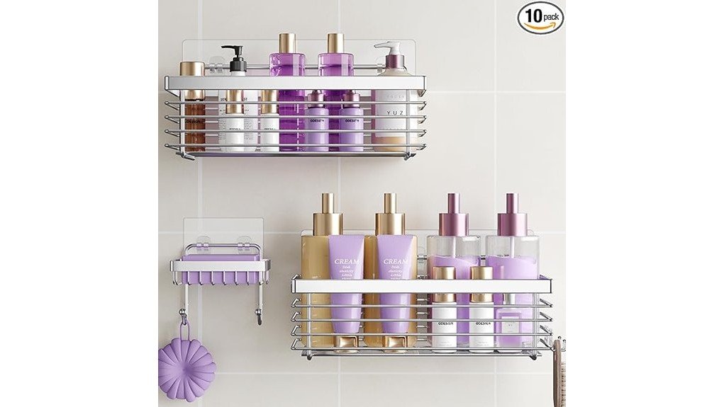 efficient shower storage solution