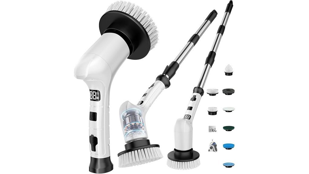 effortless bathroom cleaning tool