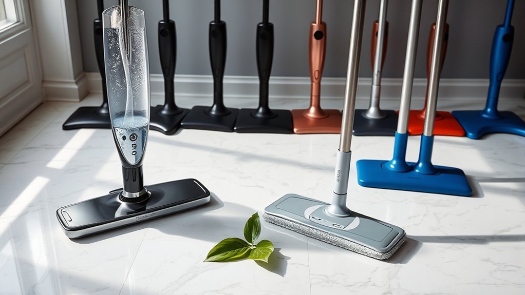 effortless cleaning with steam