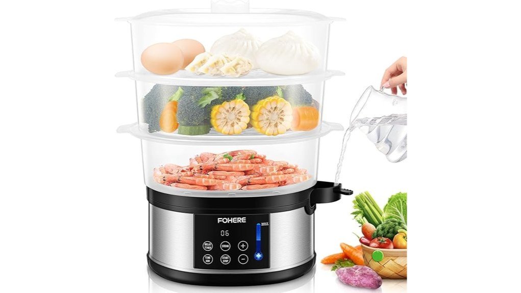 effortless efficient food steaming