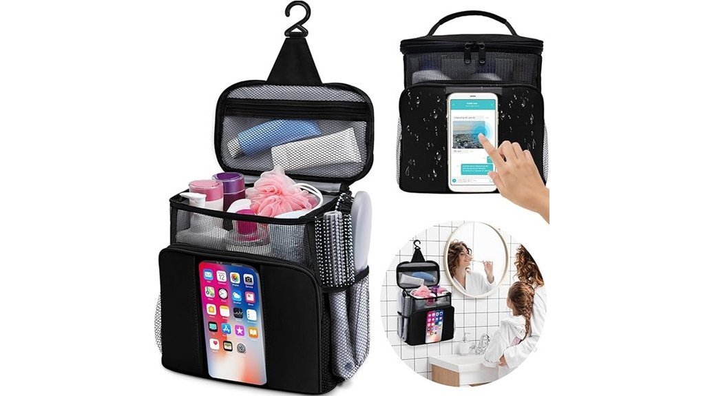 effortless shower organization solution