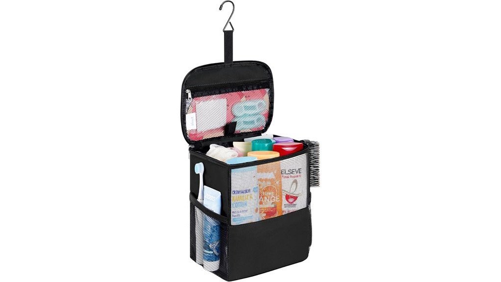 effortless shower organization solution