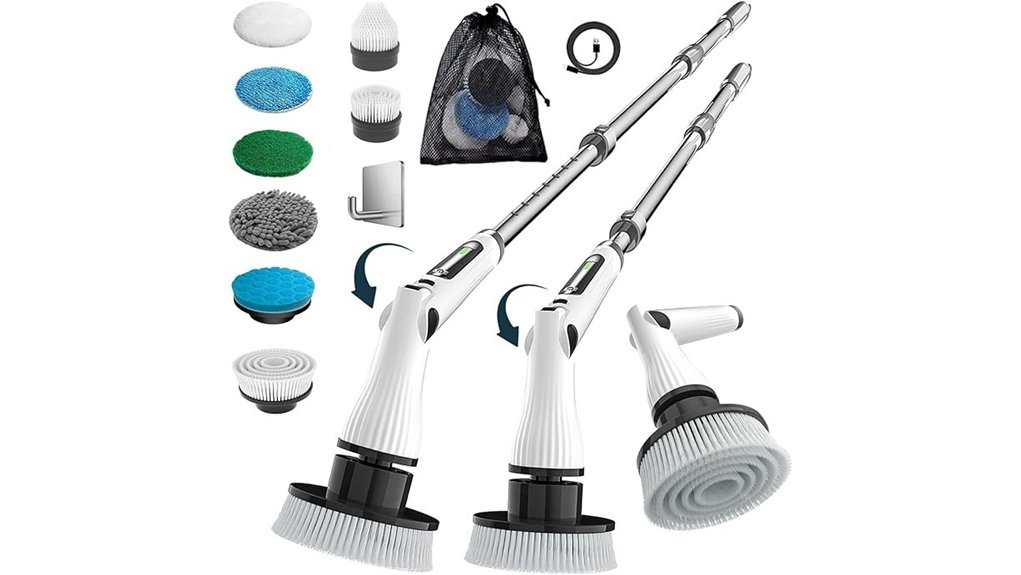 eight in one cordless scrubber