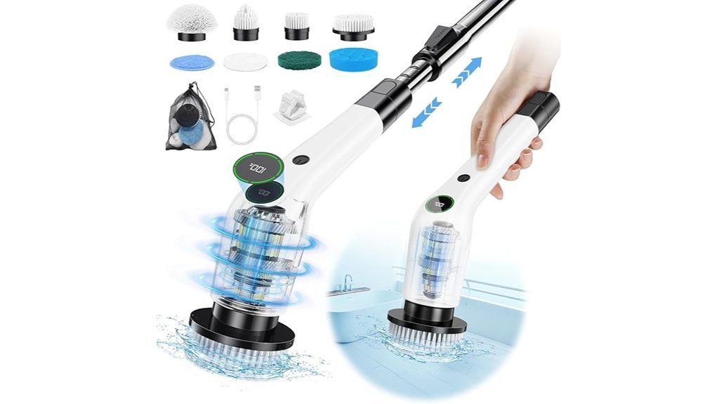 electric bathroom cleaning tool