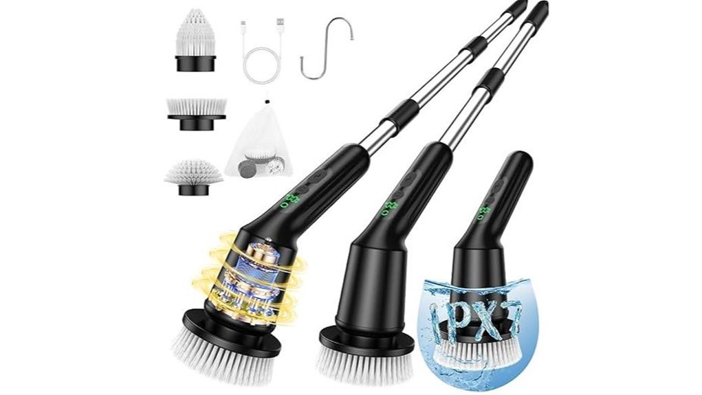 electric bathroom cleaning tool