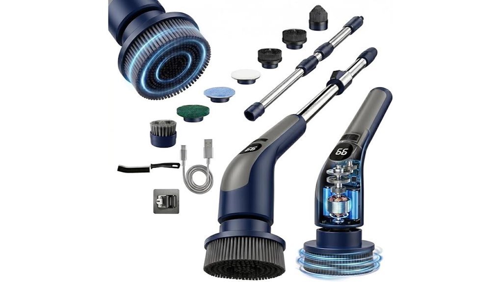 electric bathroom cleaning tool