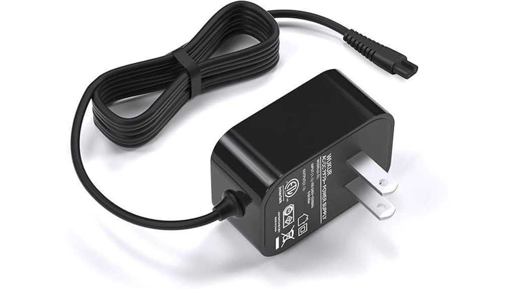 electric scrubber charger adapter