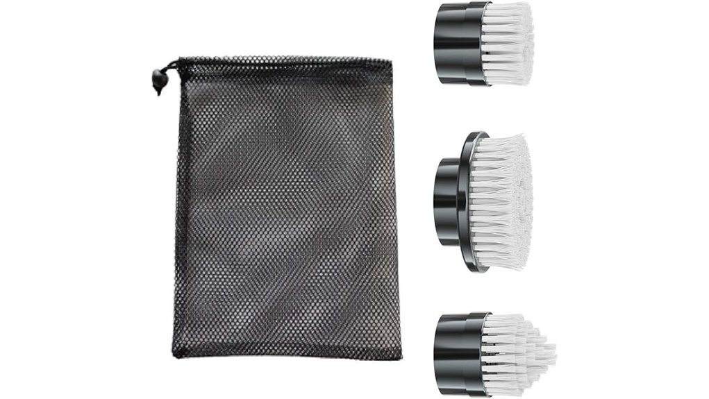 electric spin scrubber brush heads