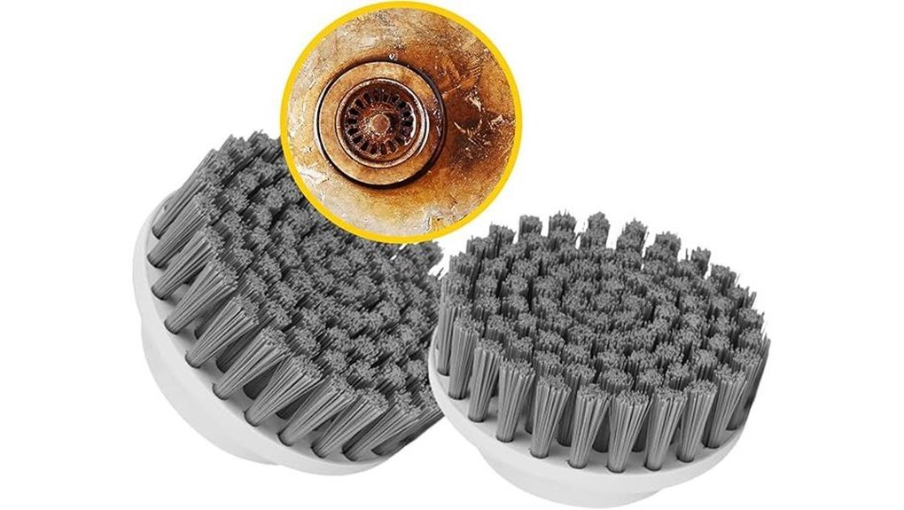 electric spin scrubber heads