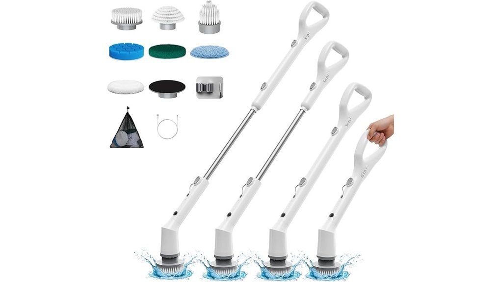 electric spin scrubber set