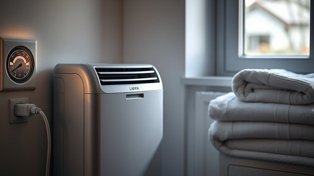 electricity powers moisture removal
