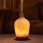 elegant glass aroma diffuser