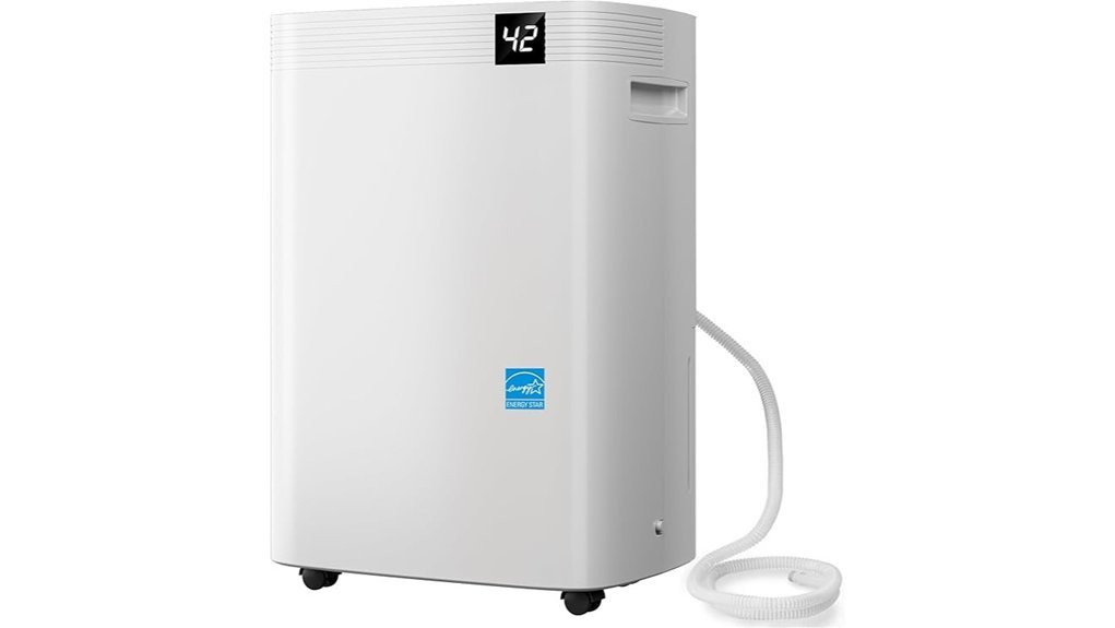 energy efficient basement dehumidifier