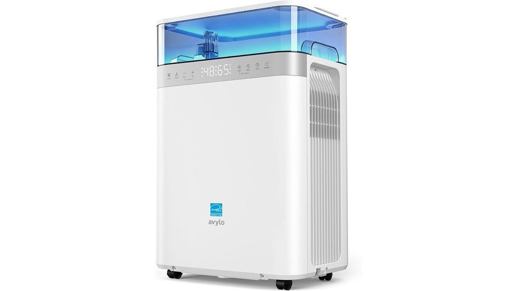 energy efficient basement dehumidifier