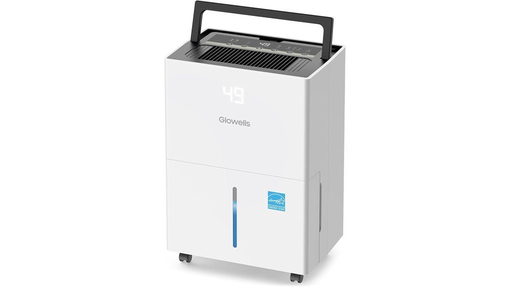 energy efficient basement dehumidifier