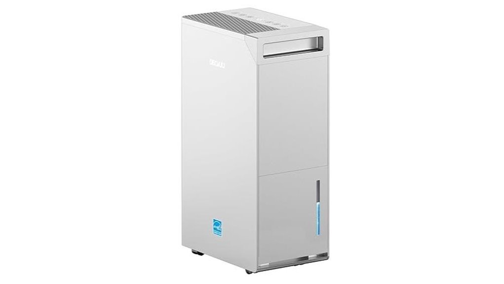 energy efficient basement dehumidifier