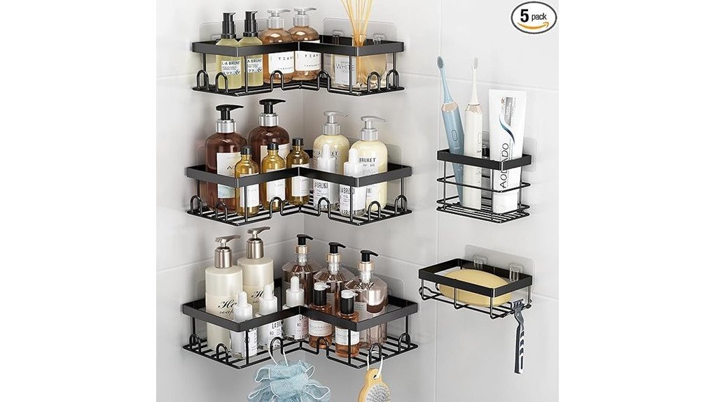 essential shower organizer review
