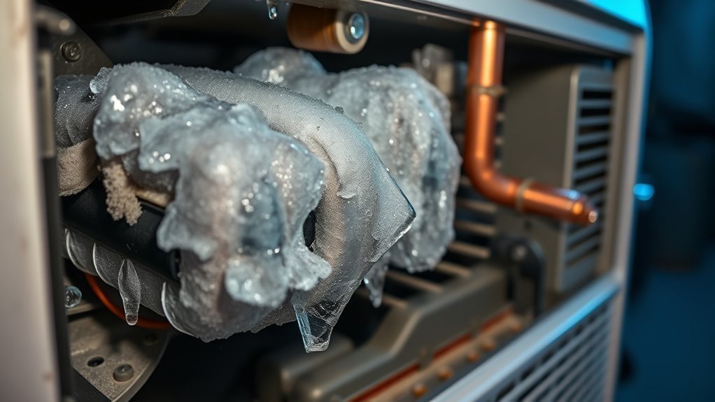 frozen coils from airflow issues