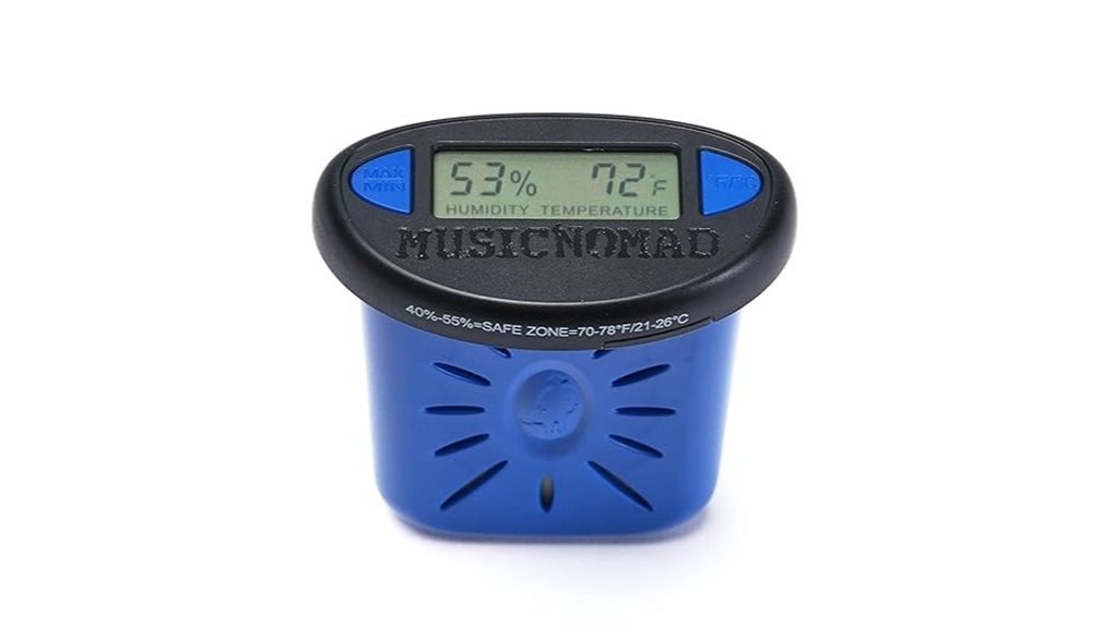 guitar humidifier and hygrometer