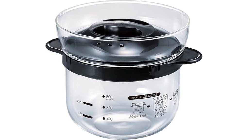 hario microwave rice pot