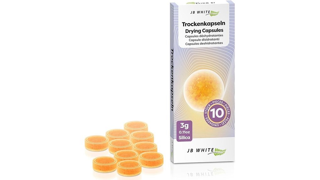 hearing aid drying capsules