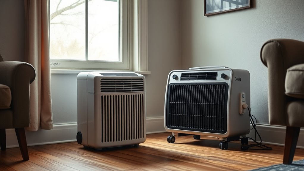 heater and dehumidifier use