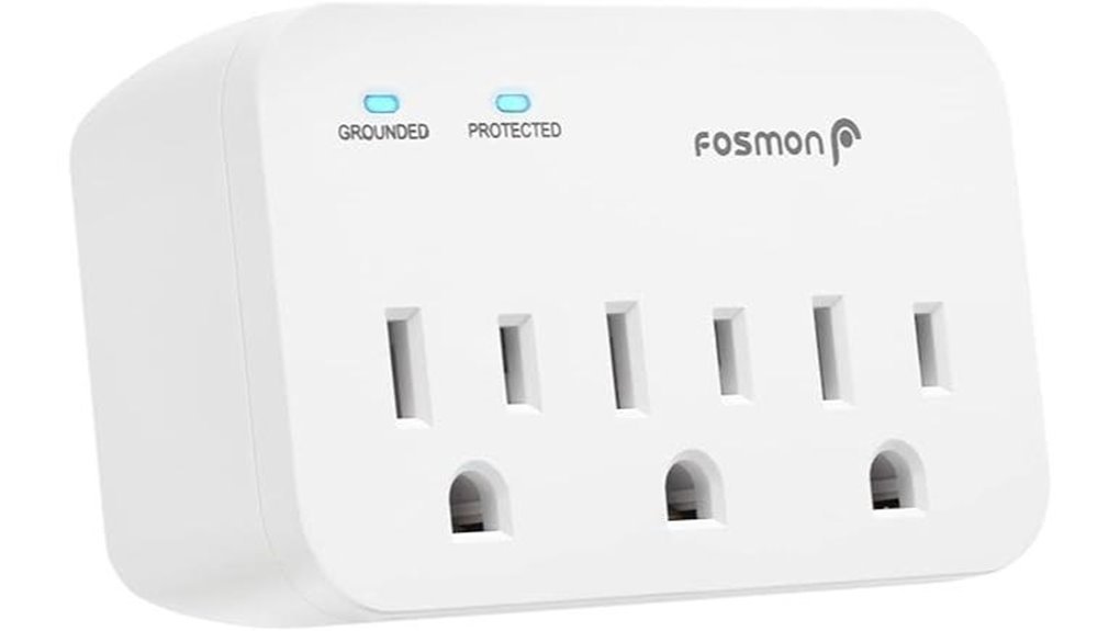 heavy duty surge protection outlet