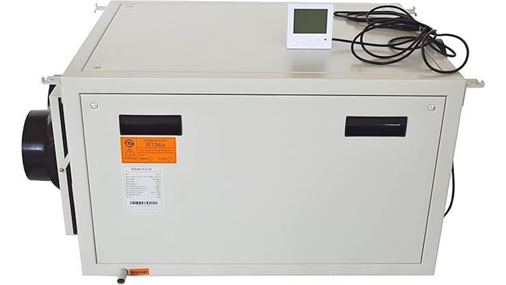 high capacity ceiling dehumidifier