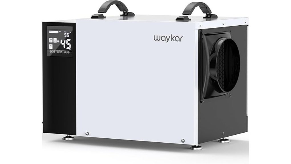 high capacity crawl space dehumidifier