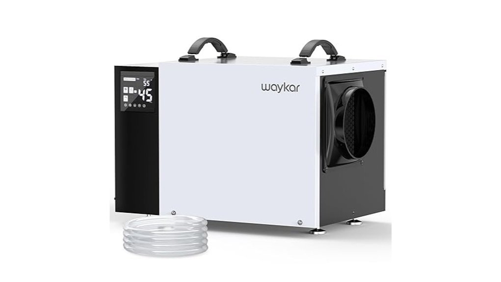 high capacity crawl space dehumidifier