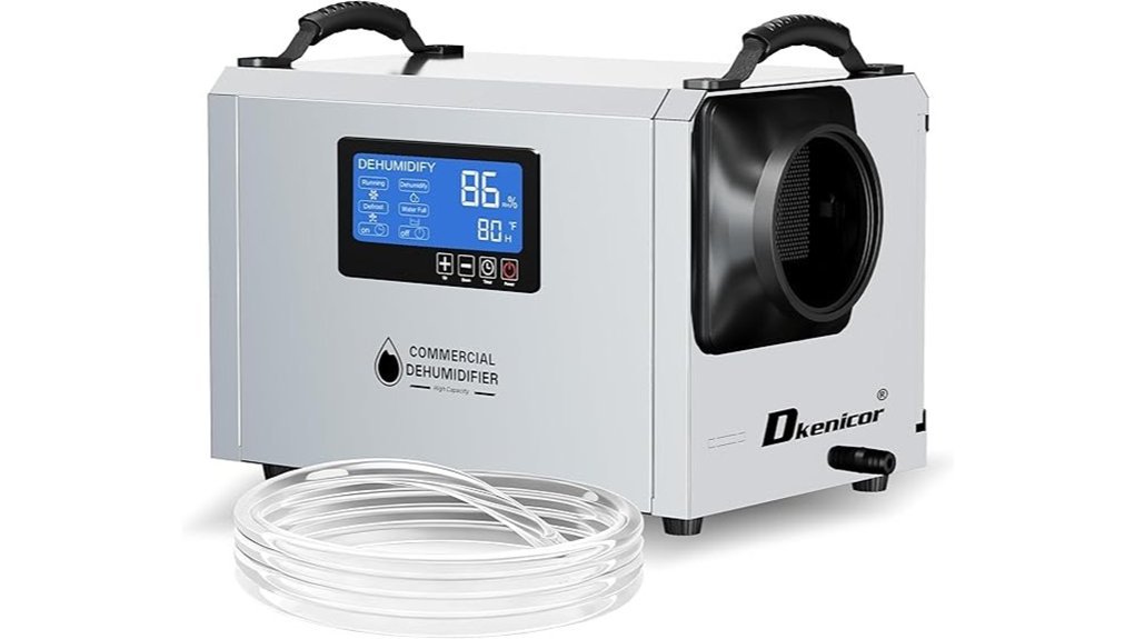 high capacity crawl space dehumidifier