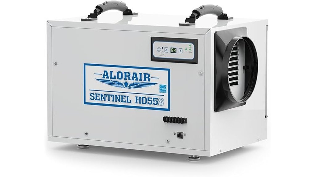 high capacity crawl space dehumidifier