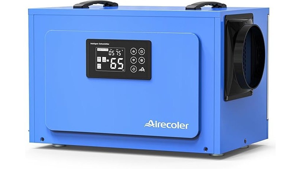 high capacity crawl space dehumidifier