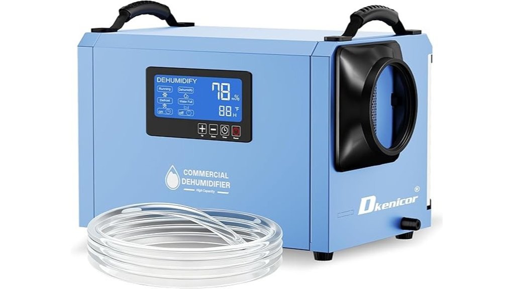 high capacity crawl space dehumidifier